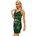 Technology Computer Chip Electronics Industry Circuit Board Wrap Tie Front Dress View2