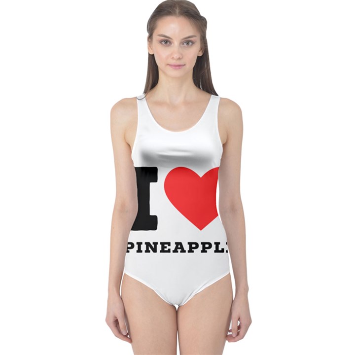 I love pineapple One Piece Swimsuit