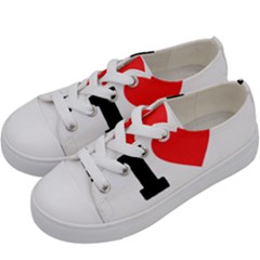 I Love Pineapple Kids  Low Top Canvas Sneakers by ilovewhateva