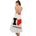 I love pineapple Backless Maxi Beach Dress View2