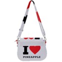 I love pineapple Saddle Handbag View3