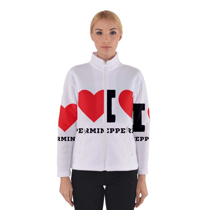 I love peppermint Women s Bomber Jacket