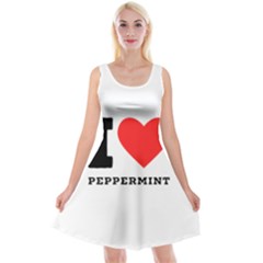 I Love Peppermint Reversible Velvet Sleeveless Dress by ilovewhateva