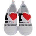 I love peppermint Kids  Velcro No Lace Shoes View1