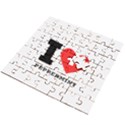 I love peppermint Wooden Puzzle Square View2