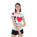 I love peppermint Back Cut Out Sport Tee View2