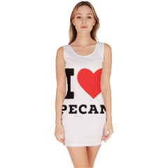 I Love Pecan Bodycon Dress by ilovewhateva