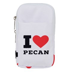 I Love Pecan Waist Pouch (large) by ilovewhateva