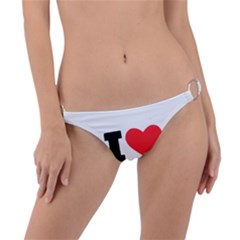 I Love Pecan Ring Detail Bikini Bottoms by ilovewhateva