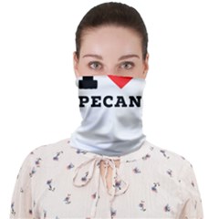 I Love Pecan Face Covering Bandana (adult) by ilovewhateva