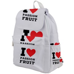 I Love Passion Fruit Top Flap Backpack by ilovewhateva