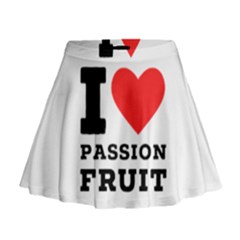 I Love Passion Fruit Mini Flare Skirt by ilovewhateva