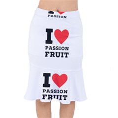 I Love Passion Fruit Short Mermaid Skirt by ilovewhateva