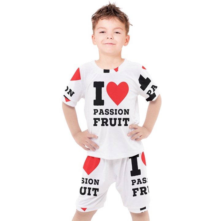 I love passion fruit Kids  Tee and Shorts Set