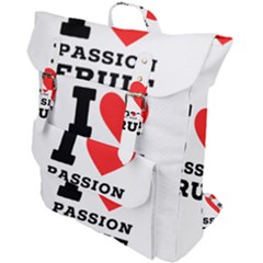 I Love Passion Fruit Buckle Up Backpack by ilovewhateva