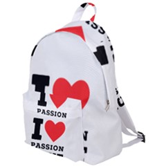 I Love Passion Fruit The Plain Backpack by ilovewhateva