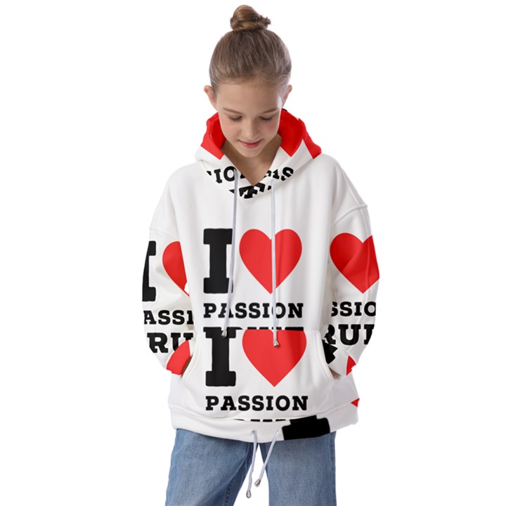 I love passion fruit Kids  Oversized Hoodie