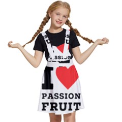 I Love Passion Fruit Kids  Apron Dress by ilovewhateva