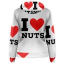 I love nuts Women s Pullover Hoodie View2