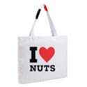 I love nuts Zipper Medium Tote Bag View2