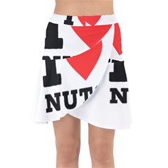 I Love Nuts Wrap Front Skirt by ilovewhateva