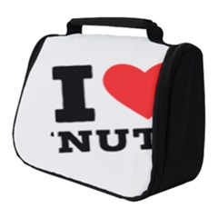 I Love Nuts Full Print Travel Pouch (small)