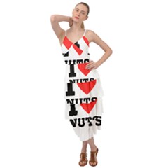 I Love Nuts Layered Bottom Dress by ilovewhateva