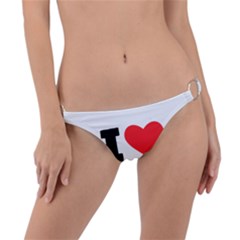 I Love Nuts Ring Detail Bikini Bottoms by ilovewhateva