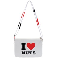 I Love Nuts Double Gusset Crossbody Bag by ilovewhateva