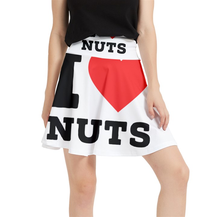 I love nuts Waistband Skirt