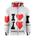 I love marshmallow  Men s Zipper Hoodie View1