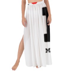 I Love Marshmallow  Maxi Chiffon Tie-up Sarong by ilovewhateva