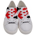 I love marshmallow  Men s Low Top Canvas Sneakers View1