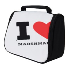 I Love Marshmallow  Full Print Travel Pouch (small) by ilovewhateva