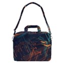 Abstract Colorful Circuit MacBook Pro 13  Shoulder Laptop Bag  View2