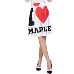 I Love Maple A-line Skirt by ilovewhateva