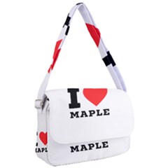 I Love Maple Courier Bag by ilovewhateva