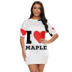 I Love Maple Just Threw It On Dress by ilovewhateva