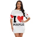 I love maple Just Threw It On Dress View1