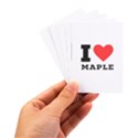 I love maple Playing Cards Single Design (Rectangle) with Custom Box View3