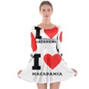 I love macadamia Long Sleeve Skater Dress View1