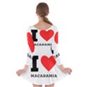 I love macadamia Long Sleeve Skater Dress View2