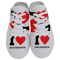 I Love Macadamia Half Slippers by ilovewhateva