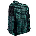 Tardis Doctor Who Technology Number Communication Classic Backpack View2