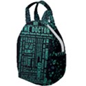 Tardis Doctor Who Technology Number Communication Travel Backpack View1