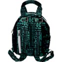 Tardis Doctor Who Technology Number Communication Travel Backpack View2