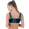 Tardis Doctor Who Technology Number Communication Front Tie Bikini Top View2