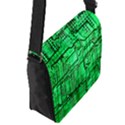 Green Circuit Board Computer Removable Flap Cover (S) View3