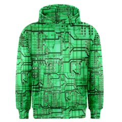 Green Circuit Board Computer Men s Core Hoodie