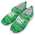 Green Circuit Board Computer Women s Velcro Strap Shoes View2